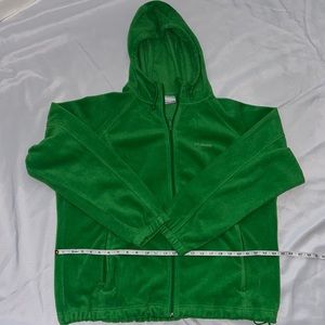 Columbia fleece hoodie zip up